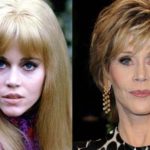 Jane Fonda after facelift plastic surgery