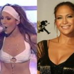 jennifer lopez before and after breast implants surgery